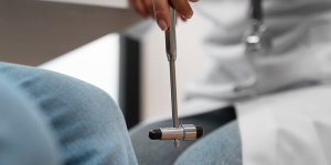 Knee arthroscopy with ACL reconstruction